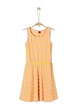 elastischer Bund s.Oliver Junior Mädchen 401.10.004.20.200.2022350 Kleid, Gelb (Lemon Squeeze Stripes), 158/REG