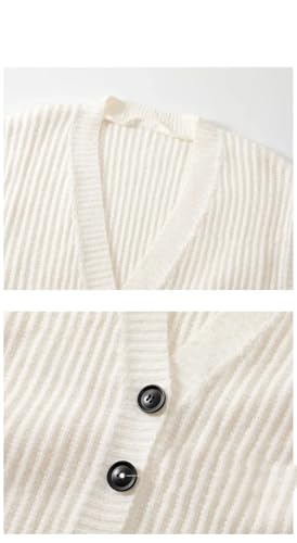 Men's V-Neck Knit Sweater Warm Comfortable Vest University Style Cardigan Sweater Vest2