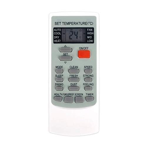 Image of ANM Remote Compatible for Voltas AC - Model:YK-H /006E (White) (Please Match Your Remote - Old Functions Must be Exactly Same - Else it Won't Work)