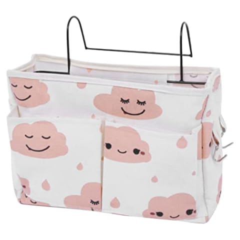 VORAGA Cloud Pattern Bedside Storage Basket Cover