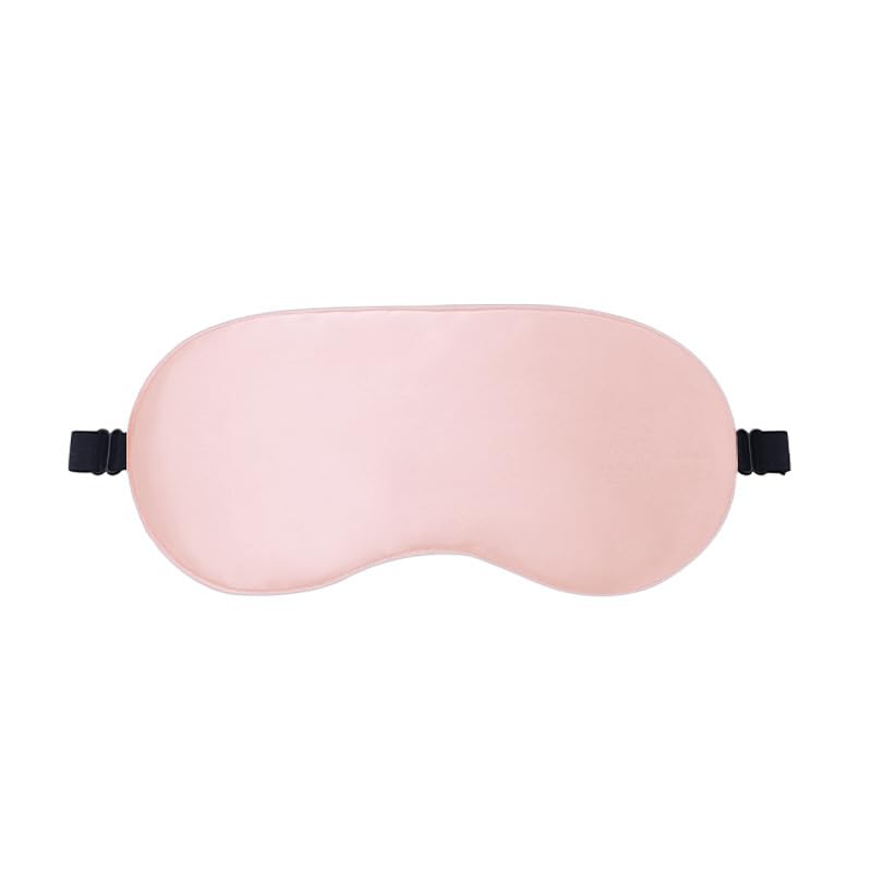 BEONE Sleep Eye Mask, 1PCS Super Soft With Adjustable Strap And Eye Mask for Sleeping, Yoga, Nap, Travel Relaxing Eye Mask (Pink)