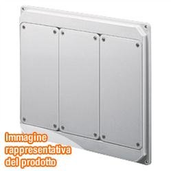 FLANSCHPLATTE WEISS 3 + 2 STECKDOSEN IP4