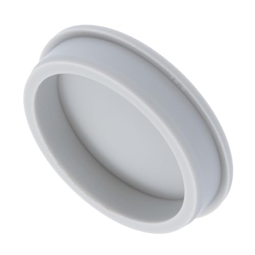 Image of MECCANIXITY High Temp Silicone Plug Mount Dia 78.6mm /3.09 Inch T Shaped Rubber Stopper Hole Plugs for Powder Coating Plating Waterproof Sealing Plugs Grey Pack of 1(OD 85mm /3.35 Inch), Gray