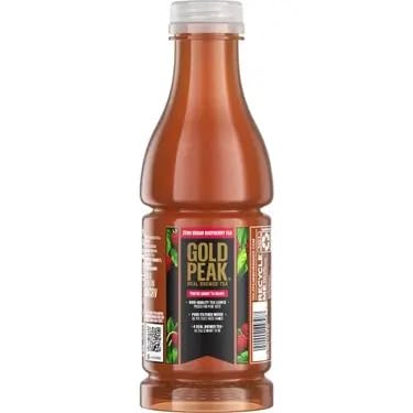 Sweet Tea, Zero Sugar Raspberry Flavored, 18.5 Fl Oz Bottle (24, 18.5, Fl Oz)