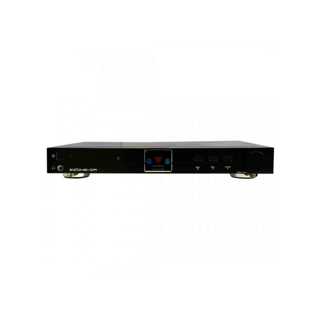 Tuner radio Internet DAB+/DAB/FM avec connexion Bluetooth, sortie audio, analogique, numérique, optique ZZONE-IR