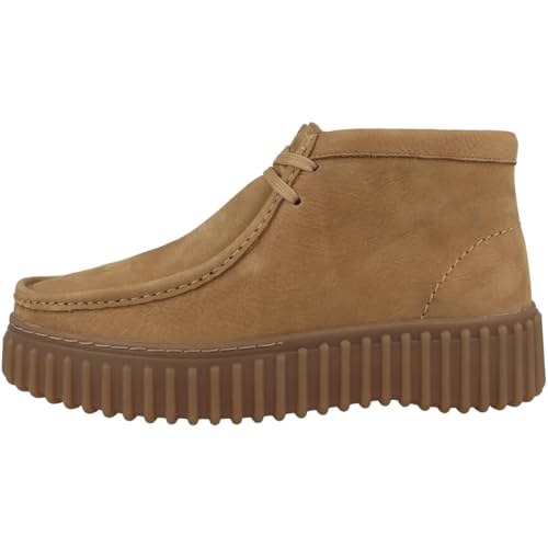 Clarks Torhill Moss Light Tan Nubuck 40