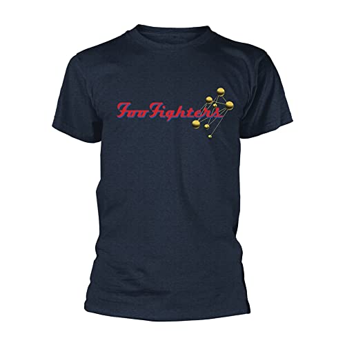 Rock Off Foo Fighters The Colour and The Shape Officiel T-Shirt Hommes Unisexe - Les Beatles, Paul McCartney, John Lennon, RIngo Starr, George Harrison Rock Off Foo Fighters The Colour and The Shape Officiel T-Shirt Hommes Unisexe