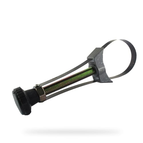 GREENSTAR - Clé Filtre à Sangle Métallique - Outil de Mécanique - Pour un Retrait Facilité et Sans Dommages des Filtres