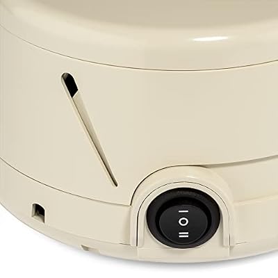 Yogasleep Dohm Classic (Tan) White Noise Machine + Travel Case, Sound Machine, Soothing Natural Sound from a Real Fan, Noise Cancelling, Sleep Therapy, Office Privacy, Travel