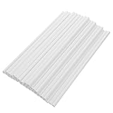 DECHOUS 50 Einweg Papierstäbchen für Zuckerwatte Lutscherstiele zum Selbermachen Stabil für...