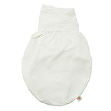 Abnehmbarer Fußsack für einfaches wechseln der Windeln. Der Swaddler und Puck-Mich-Sack kann an warmen Tagen auch mit aufgeklapptem Fußsack genutzt werden