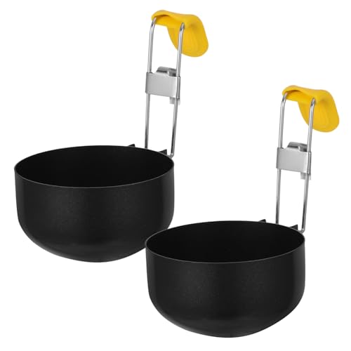 Mikikit 2 Piezas De Huevos Antiadherente Herramienta Desayuno Buque De Vapor Cocinando Cocinar Creador De Huevos Escalfados Cazador Furtivo Tazas De Huevo Acero Inoxidable