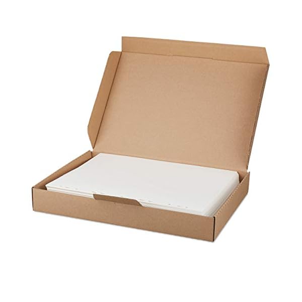 mashpaper Fotokarton Fotoblätter 100 Blatt weiß mit Pergamin 230x297mm 65000420 – Bild 5