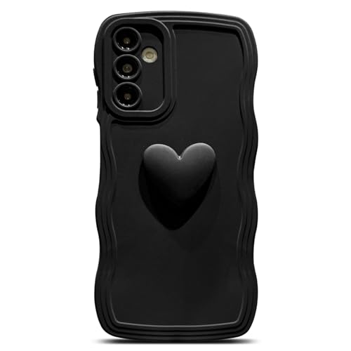 Coque Samsung A14 5G antichoc fini les chutes grâce au cadre ondulé noir