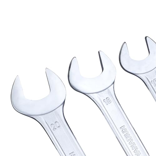 Taparia DEP-08 Double Ended Spanner Set, Open End, 20 x 5.5 x 4.5 cm