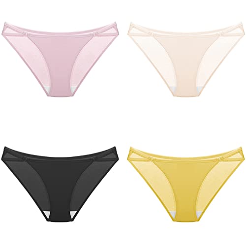Culotte de sport taille moyenne WENJUN lingerie coton extensible femme