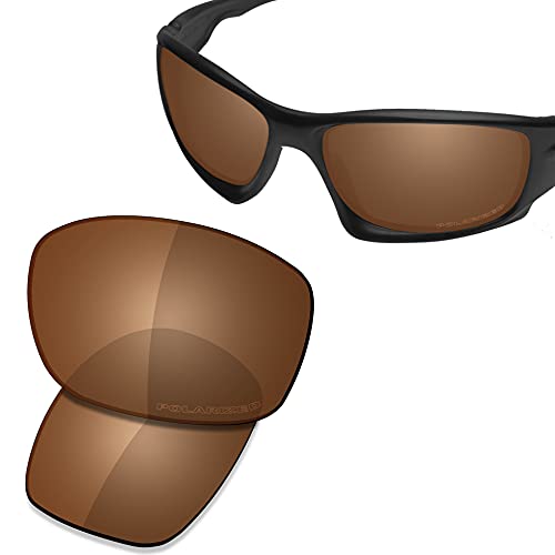 Image of SAUCER Premium Replacement Lenses for Oakley Ten X OO9128 | UV400 Protection, Anti-Scratch, Precise Fit & Enhanced Clarity