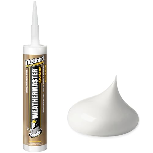 Image of Franklin 44001 Titebond WeatherMaster Sealant, 10.1 oz, White