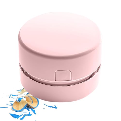 Naqqios Aspirapolvere Da Scrivania - Spazzatrice Da Scrivania | Aspirapolvere Da Scrivania Rotante A 360°, Spazzatrice Da Tavolo Con Vassoio Di Trucioli Grande, Spazzatrice Da Tavolo Senza Fili