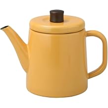 Nodahoro PTR-1.5K Pot, IH Compatible, Heat Resistant, Yamabuki, 0.4 gal 1.5 L