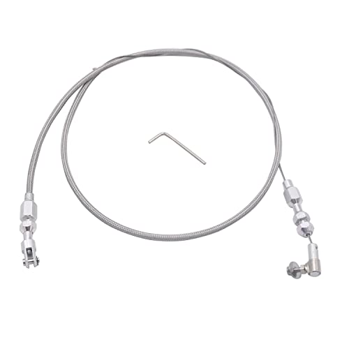 Cable de acelerador universal de acero inoxidable trenzado de 36 pulgadas para proyectos