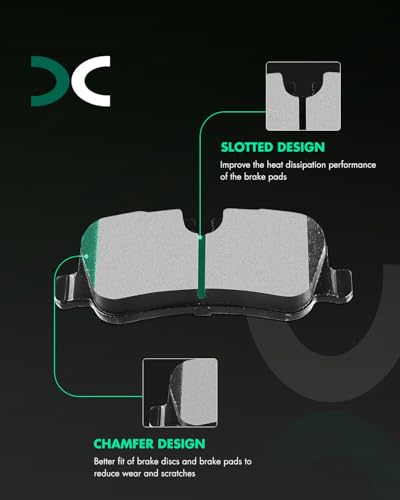 Image of SCITOO D1479 D1099 Semi-Metal Brake Pads Kits Front & Rear Replacement For Land Rover LR4 2010-2016,For Land Rover Range Rover Sport 2010-2013