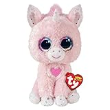 Beanie Baby snookie Pink Horse Unicorn Stuffed Animal Plush Doll (6inch)