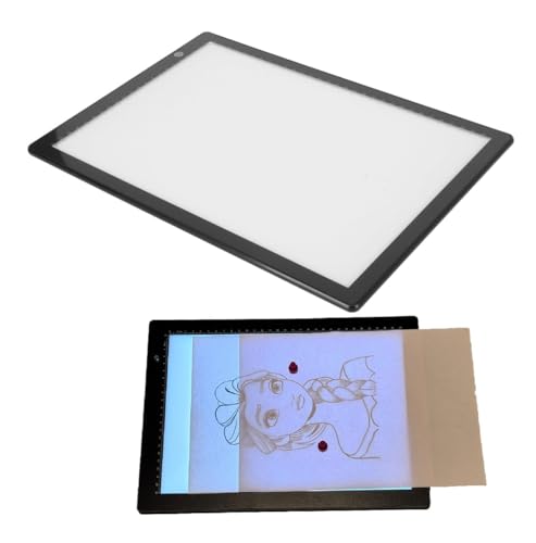 Genérico Mesa Caixa De Luz Brilho Led A4 Usb Recarregavel Portatil Ilustração Desenho