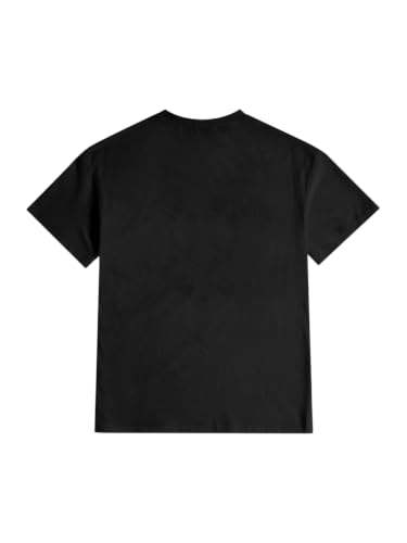 Image of BEAUDRM Women's Graphic Tees Y2K Crop Top Slogan Print Crew Neck T-Shirt 2000s Shirt Summer Tops
