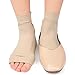 UPOINME 1Pair Sports Invisible Gel Socks Breathable Elastic Ankle Gel Sleeves Soft Padded Skate Socks Heel Protections Socks Foot & A