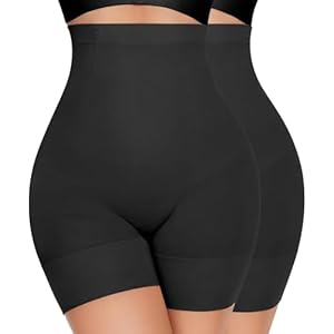 YADIFEN Tummy Control Shapewear Shorts Thigh Slimm...