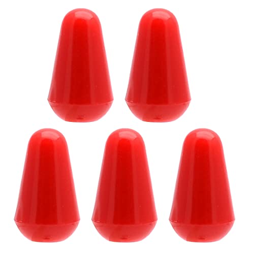 XISAOK Musical Instrument Parts 3 5 Way Toggle Switch Tip Knob Cap Buttons Pickup Selector Switches for SQ-ST Electric Guitar
