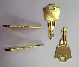 Bruno Out-Sider and Chariot Scooter Lift Replacement Key: Fits ASL-250, A, B, HTP, MWD, A-126