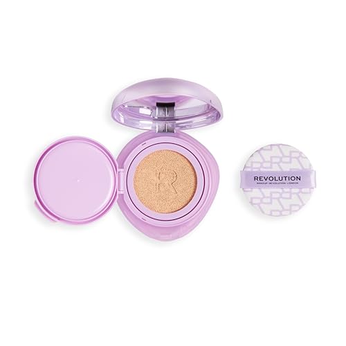 Revolution Superdewy Cushion Foundation with Peptides, Fair Warm