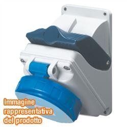 Gewiss GW66467 connecteur étanche ip55 32a jaune pour chantier sécurisé