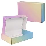Shipping Boxes for Packaging, 9x6x2 Inches Corrugated Cardboard Boxes, Paper Mailing Boxes for Small
