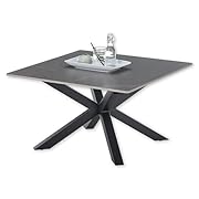 JANIN Квадратна масичка за кафе, сива - Модерна...