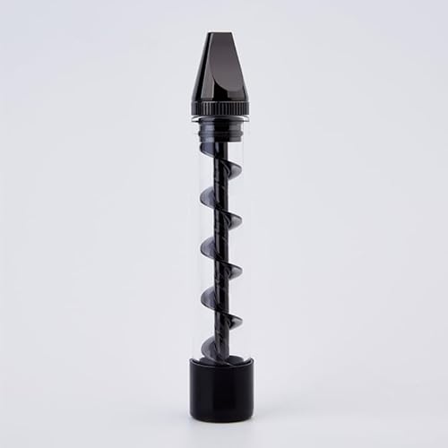 Twisty Glass Blunt Pipe Kit �K���X�p�C�v �V���[�Y �n�[�u�p ���ډΕt���\ (�u���b�N 1�{, NEW Pipe)