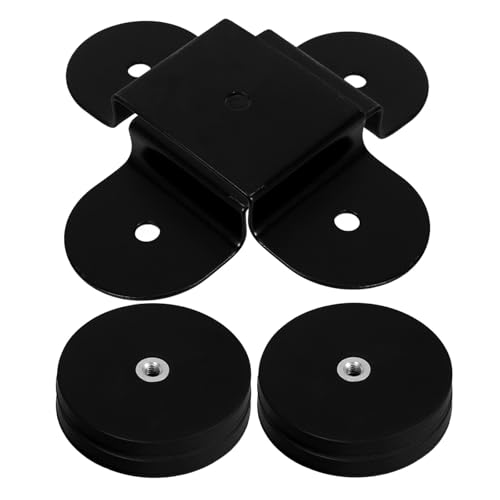 Support de fixation en acier inoxydable aimanté pour barre LED auto