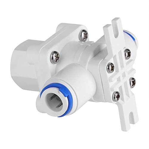 Image of Noir Aqua Prv Ro Water Pressure Reducing Valve, 1 /4 inch Relief Regulator Filter, Quick Push Fit, Reducer, 5.5 cm