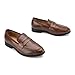 Meijiana Boys Shoes - Brown Leather Pull-On Dress Shoes for Boys, Fashion Casual Rubber Low-Heels Ideal for Wedding, Party or Formal Indoor Events - Versatile Boys Dress Shoes, Brown-02, 3 US