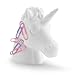 Mustard Magnetic Paperclip Holder - White Unicorn Paper Clip Holder