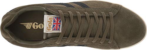 Image of Gola Equipe Suede - Sneakers for Men - Contrasting Wingflash - Heel Return - Durable Cupsole - Low Silhouette