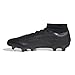 adidas Unisex 24 League Firm Ground, Black/Carbon/Black, 12.5