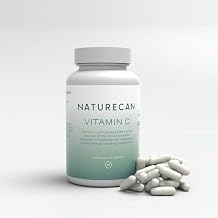 Naturecan Vitamin C 60 Capsules | 500mg Vitamin C Per Serving | Vegan Friendly