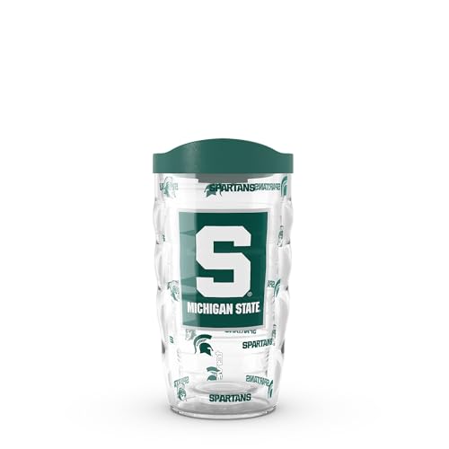 Tervis Michigan State Spartans - Overtime Made in USA Double Walled Insulated Tumbler Travel Cup Keeps Drinks Cold & Hot 10oz Classic