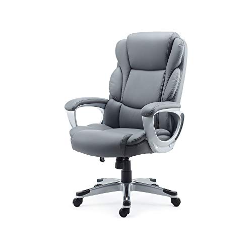 Staples 24328568 Sorina Bonded Leather Chair Grey 53253 Buy Online In Lebanon At Lebanon Desertcart Com Productid 117059423
