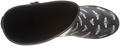 Joules Women's Rain Boot, Black, 11 | Image 4