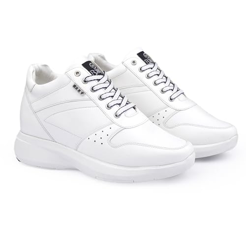 See full amazon price history chart for Global Rich Mens 3.5 Inch Hidden Height Increasing Synthetic Material White Casual Sneaker Laceup Light-Weight Shoes.- 6 UK Global Rich Mens 3.5 Inch Hidden Height Increasing Synthetic Material White Casual Sneaker Laceup Light-Weight Shoes.- 6 UK (B0D7W9Q7DH) Amazon Price History, Amazon Price Tracker