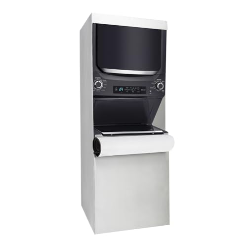 Lista de fundas para centros de lavado , tabla con los diez mejores. 43 GILA Funda Para Centro de Lavado (Protector para Lavadora y Secadora Impermeable Afelpado con Cierre color Gris GILA Premium)